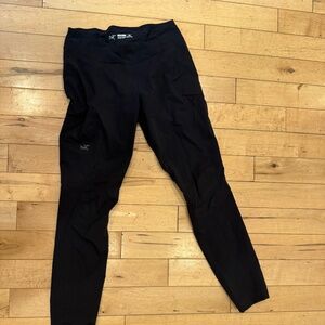 Black arc’teryx climbing pants
